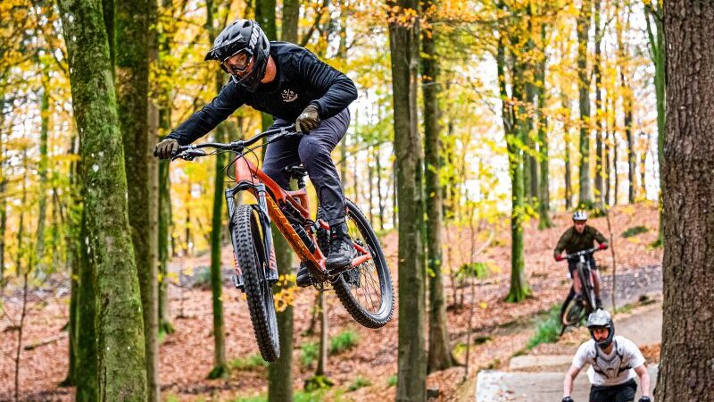 Bike Test First shred on the new Whyte T 140CR at Windhill Bike Park Pedal Progression